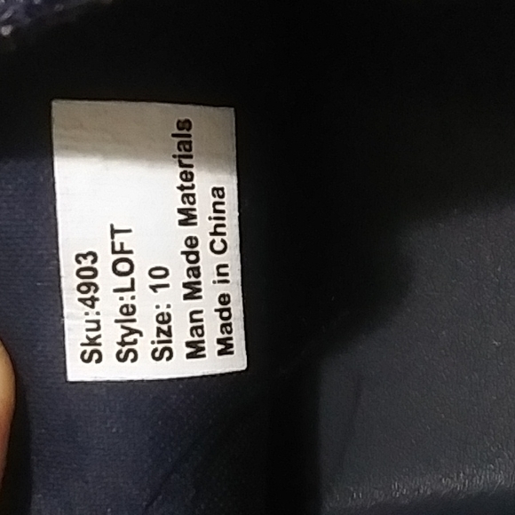 Mens Sail slip on shoes - Picture 4 of 4